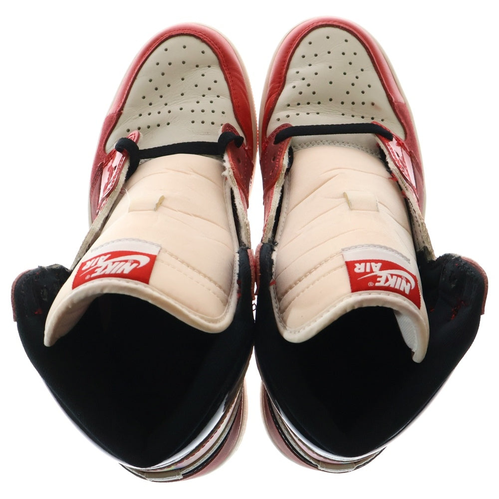 NIKE(ナイキ) AIR JORDAN 1 HIGH OG SP Next Chapter エアジョーダン1 OG SP ネクストチャプター ハイカットスニーカー ホワイト/レッド US9/27cm DV1748-601