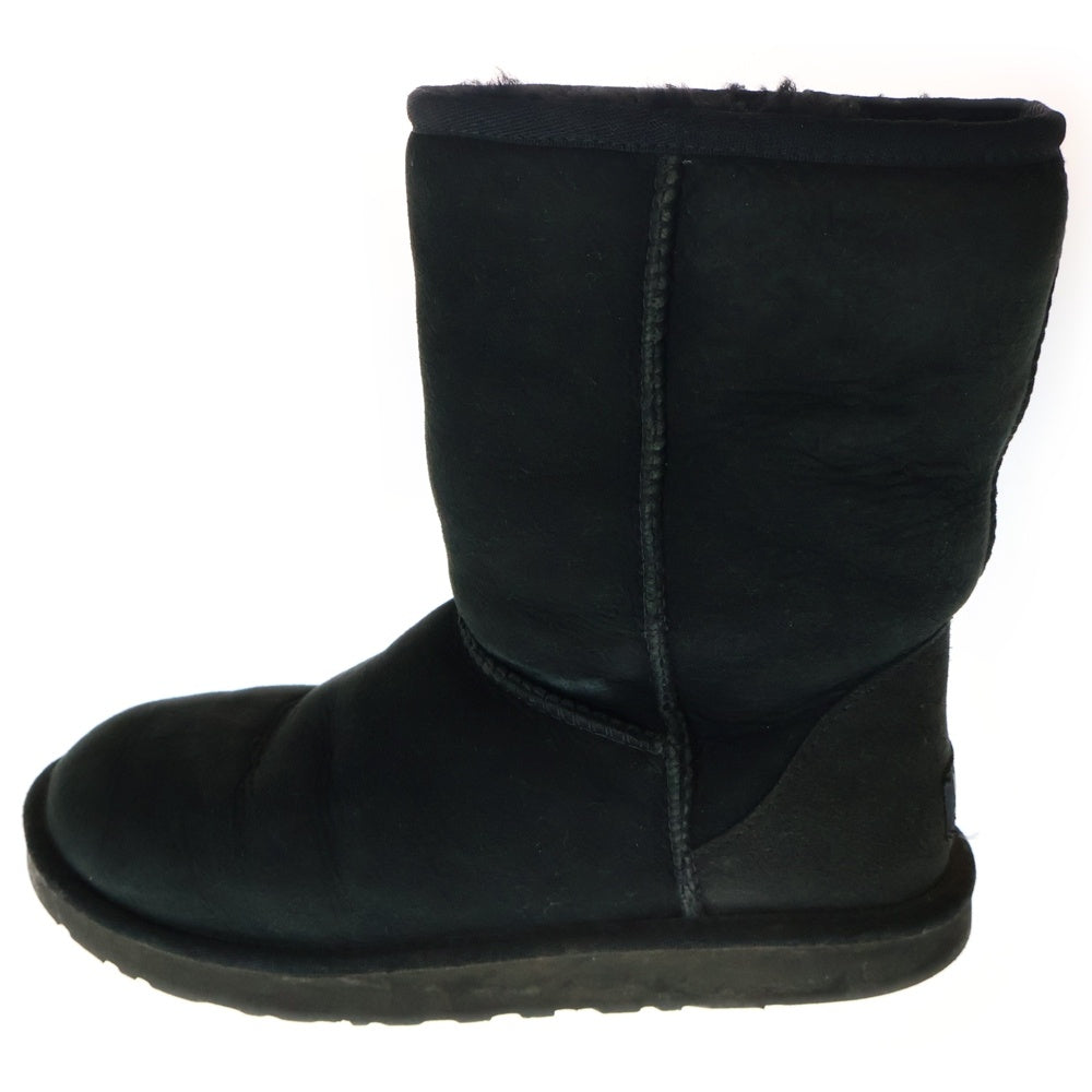 UGG(アグ) 5825 W /BLK クラシックショートブーツ ブラック レディース 24cm