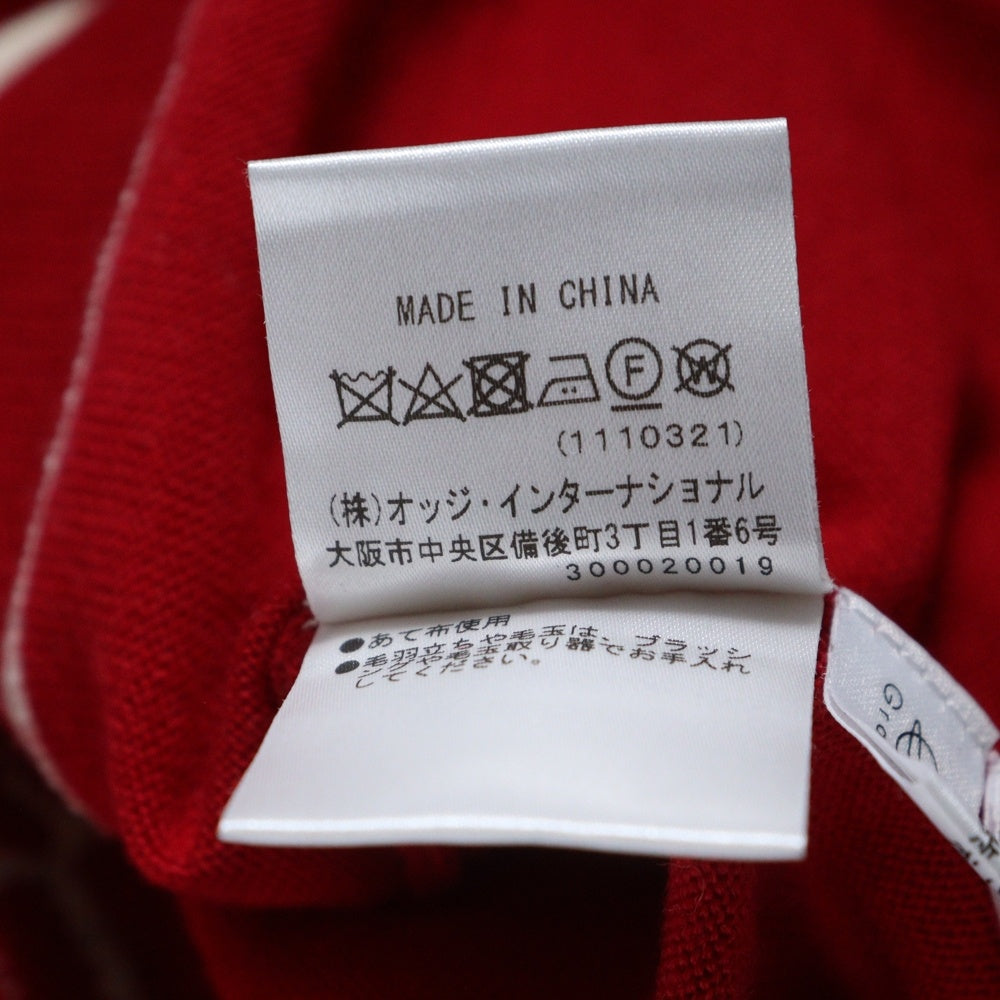 CASTELBAJAC(カステルバジャック) CASTELBAJAC SPORT PINK PANTHER ウールニット セーター レッド 24280-202