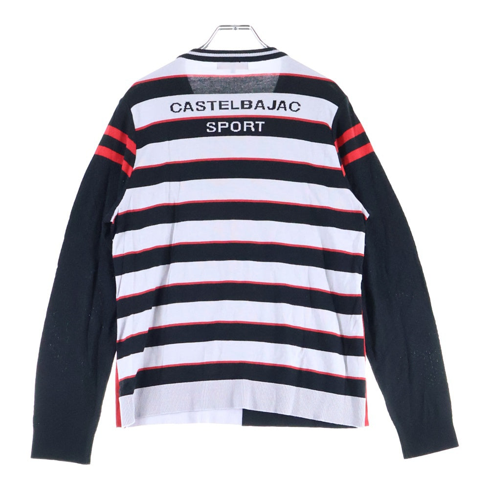 CASTELBAJAC(カステルバジャック) 24880-212 ニットセーター グレー/ブラック