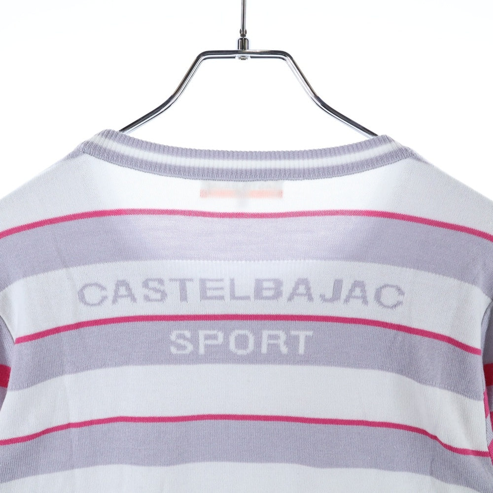 CASTELBAJAC(カステルバジャック) 24880-212 ニットセーター ブラック/グレー