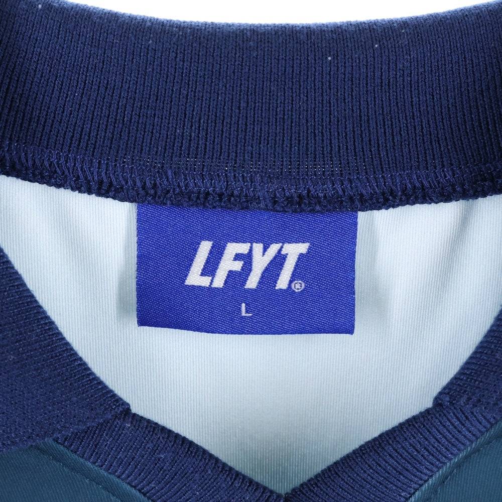 LFYT(エルエフワイティー) PLEASURE SOCCER JERSEY プレッシャー サッカー ジャージ 半袖ゲームシャツ グリーン LS240202
