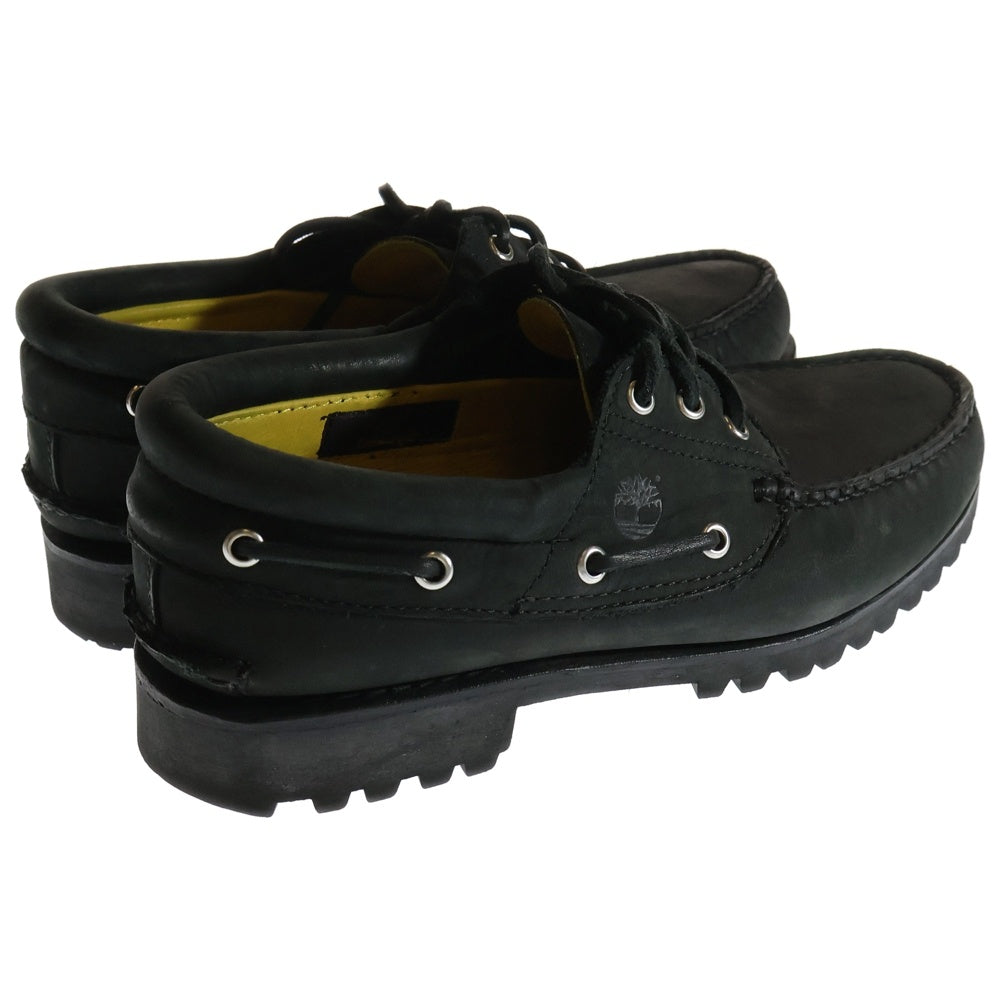Timberland(ティンバーランド) AUTHENTICS 3EYE CLASSIC BOOT オーセンティック スリーアイズ クラシック ブーツ ローカットデッキシューズ ブラック US8.5W/26.5cm A5RWM