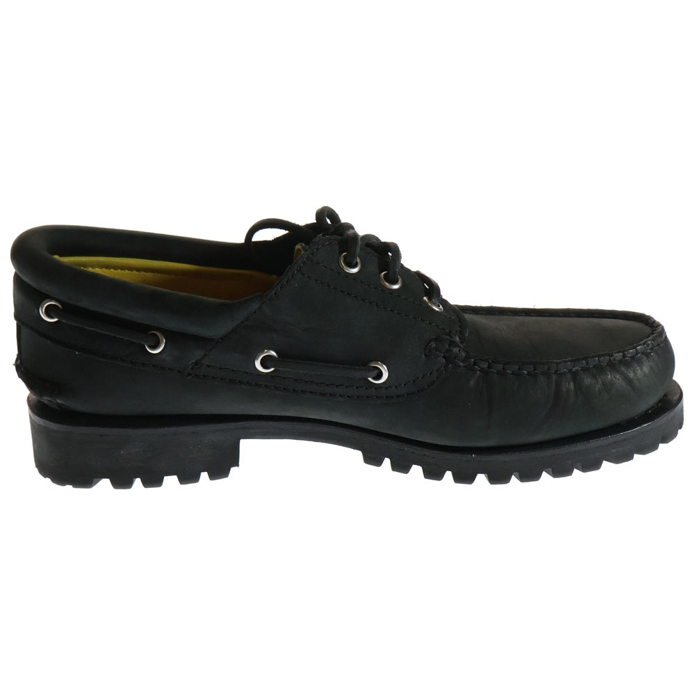 Timberland(ティンバーランド) AUTHENTICS 3EYE CLASSIC BOOT オーセンティック スリーアイズ クラシック ブーツ ローカットデッキシューズ ブラック US8.5W/26.5cm A5RWM