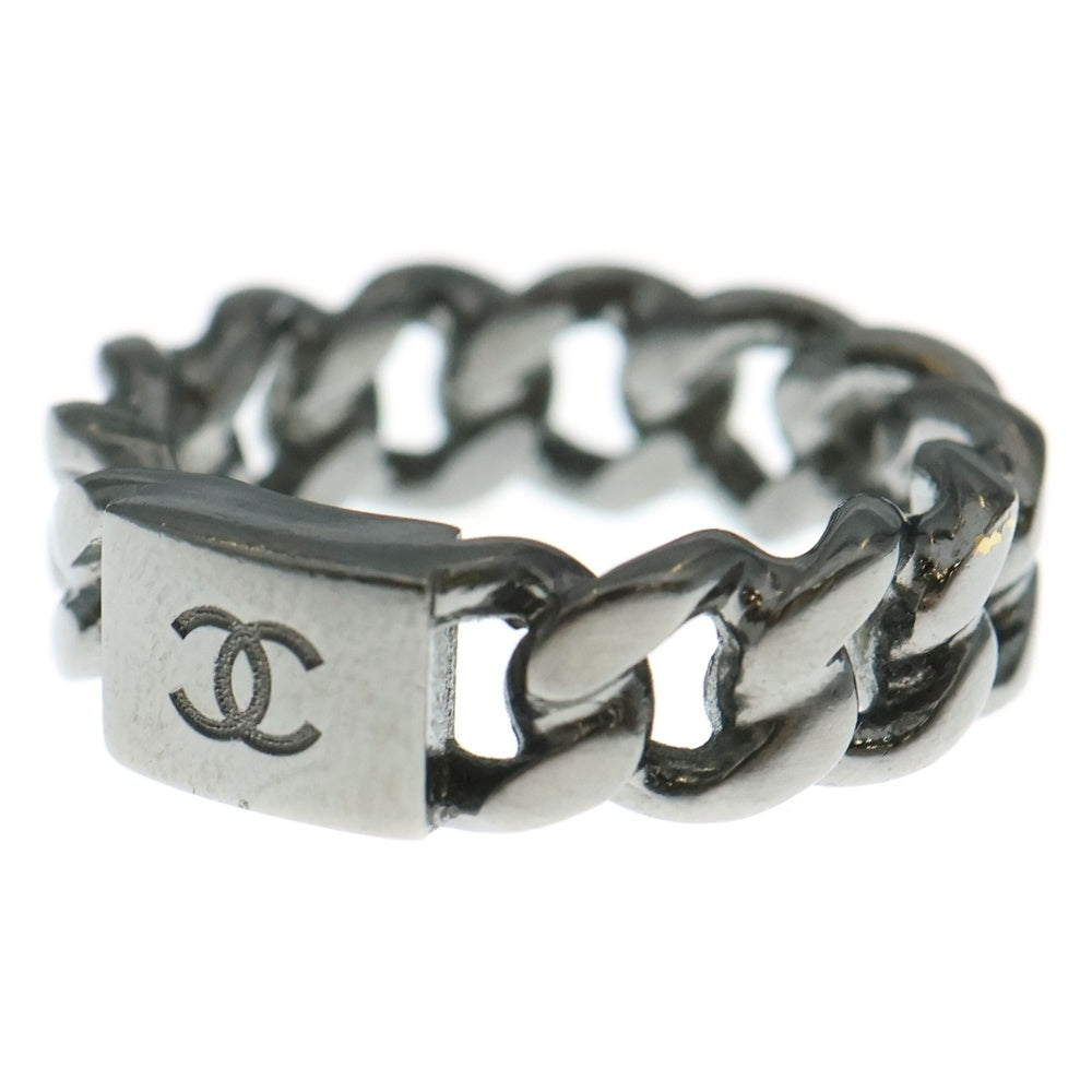 CHANEL(シャネル) B15P ココマーク チェーン リング 指輪 シルバー