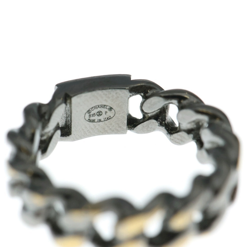 CHANEL(シャネル) B15P ココマーク チェーン リング 指輪 シルバー
