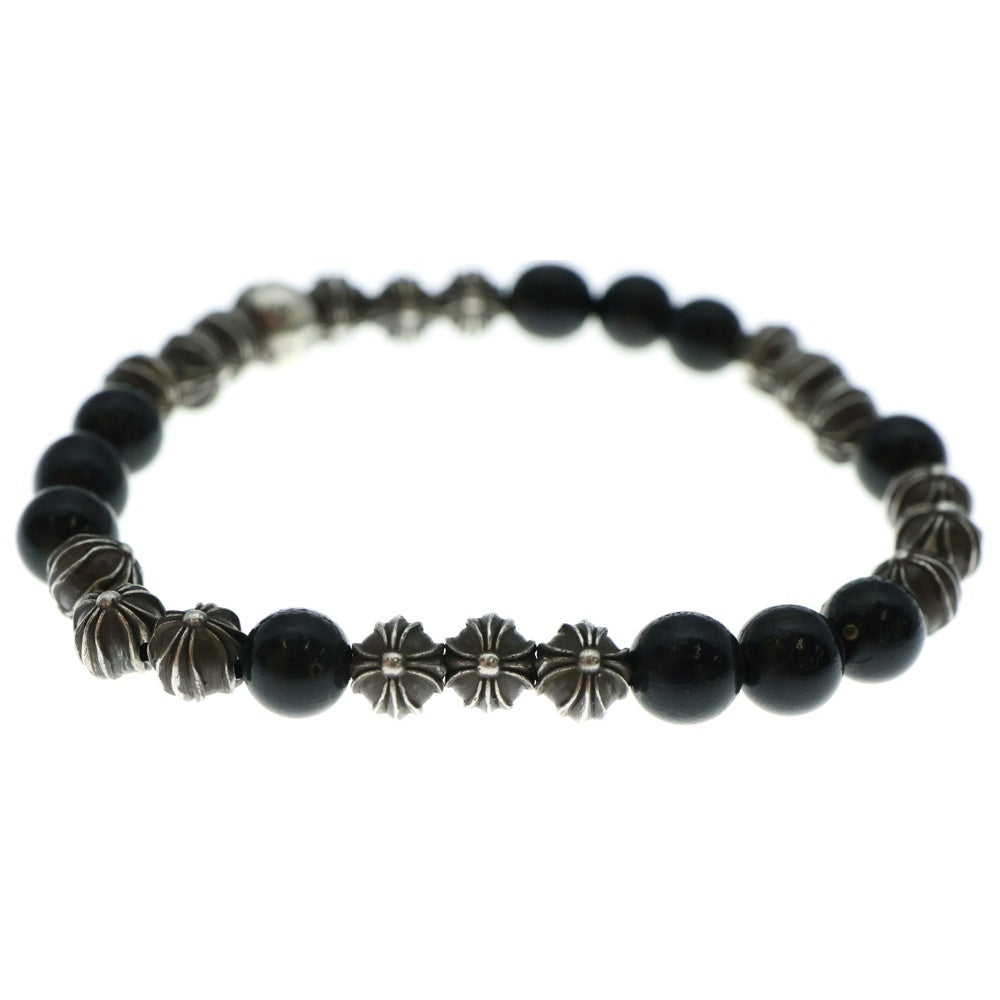 CHROME HEARTS(クロムハーツ) 6mm BEAD 6mm ビーズ ブレスレット シルバー/ブラック
