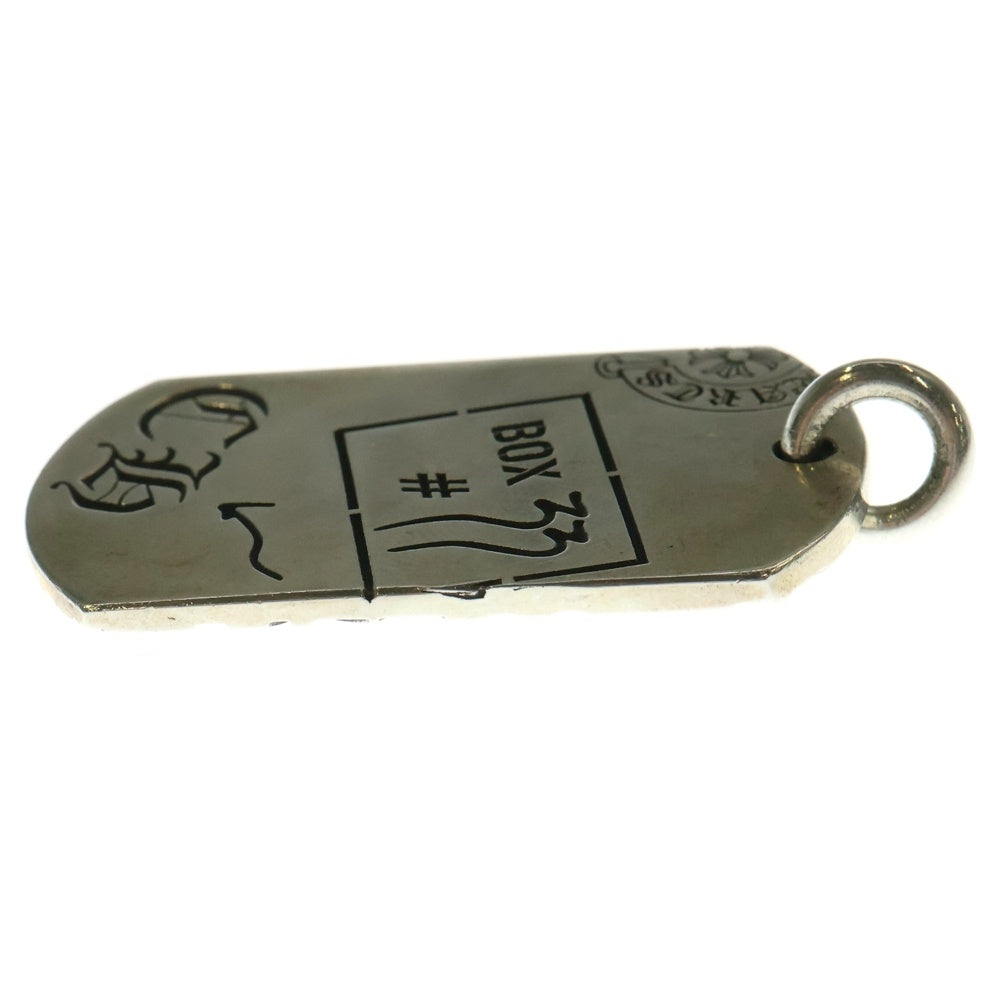 CHROME HEARTS(クロムハーツ) 青山20周年限定 D TAG LRG LTD ラージドッグタグ シルバー
