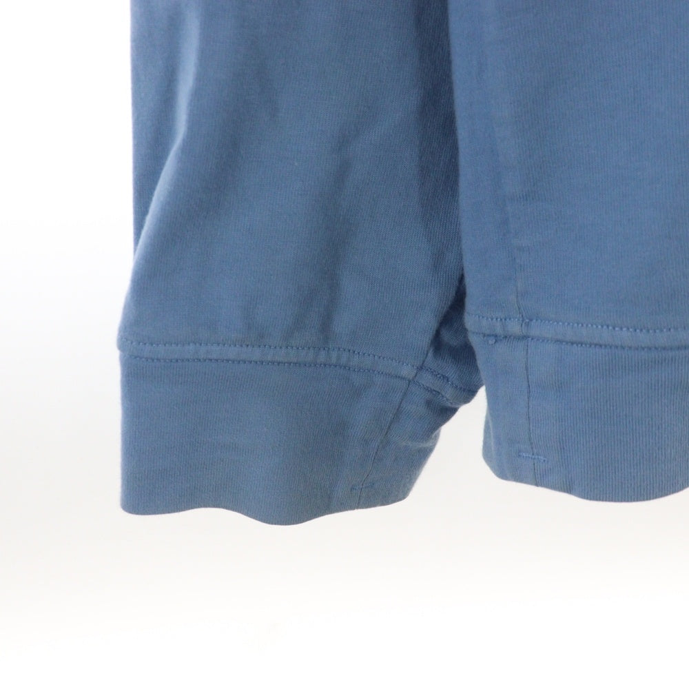 STONE ISLAND(ストーンアイランド) コンパスパッチ クルーネック ロングスリーブカットソー 長袖Tシャツ ブルー 771563750