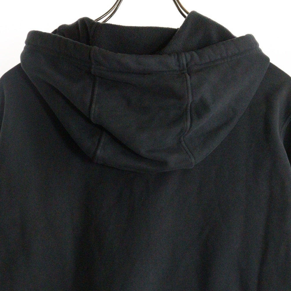 STONE ISLAND(ストーンアイランド) ZIP HOOD FELPA コンパスパッチ ジップアップフーディ スウェットパーカー グレー 791561620