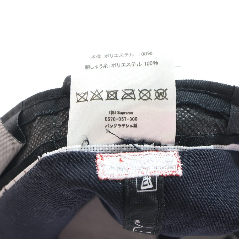 SUPREME(シュプリーム) 22SS ×NEW ERA Handstyle Cap ニューエラ ハンドスタイル キャップ 帽子 ネイビー/レッド