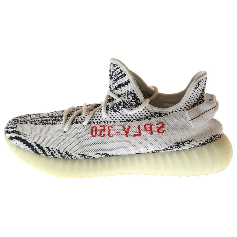 adidas(アディダス) YEEZY BOOST 350 V2 ZEBRA イージー ブースト ブイツー ゼブラ ローカットスニーカー ホワイト US12.5/30.5cm CP9654