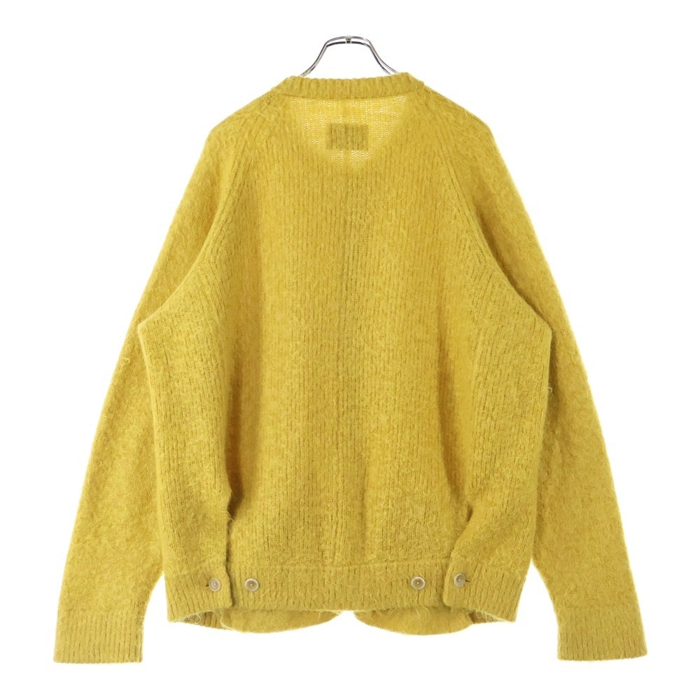 Stein(シュタイン) 21AW SUPER KID MOHAIR CARDIGAN スーパー キッド モヘアカーディガン イエロー ST.312