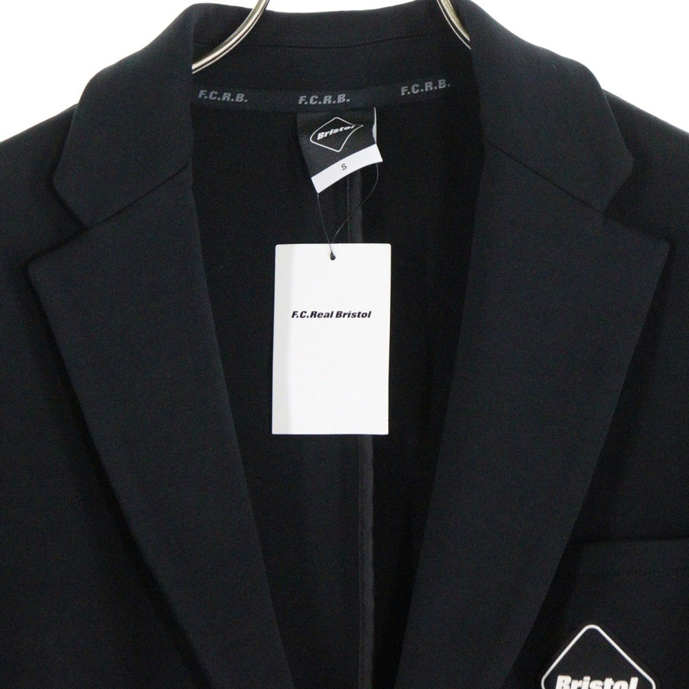 F.C.R.B./F.C.Real Bristol/FCRB(エフシーアールビー/エフシーレアルブリストル) 22SS TECH SWEAT TEAM BLAZER テック スウェット チーム ブレザー ジャケット ブラック