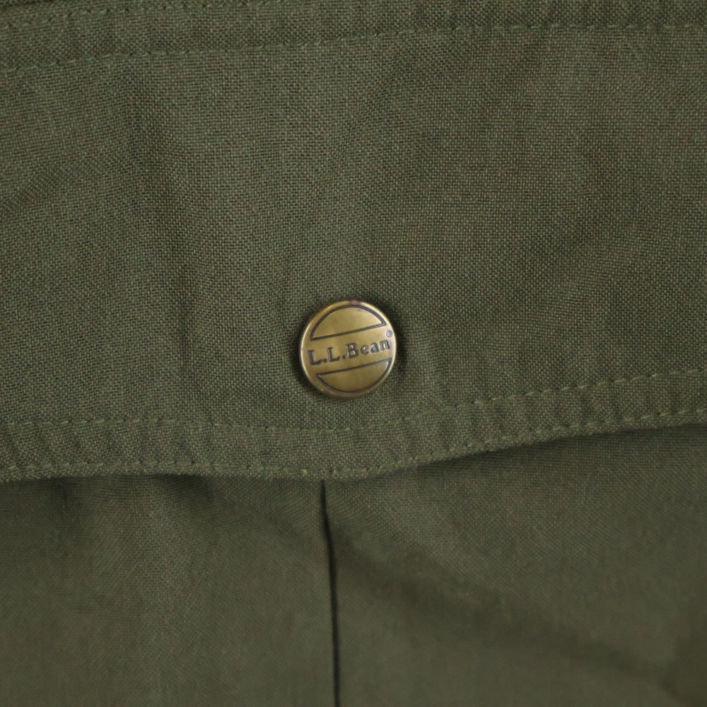 L.L.Bean(エルエルビーン) 90S VINTAGE GORE-TEX ヴィンテージ バングラデシュ製 ゴアテックス ナイロン ハンティングジャケット カーキ OMA14