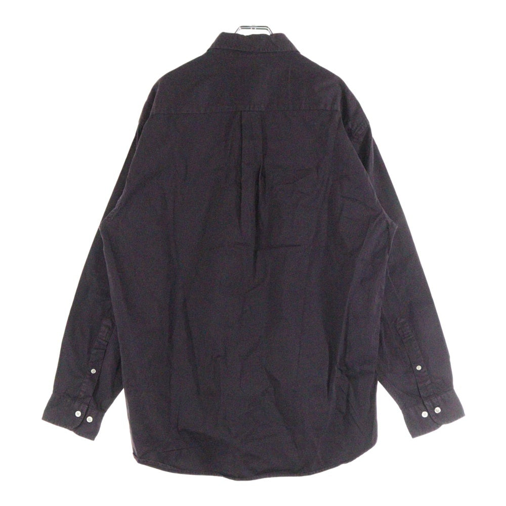 VINTAGE(ヴィンテージ) Brooks Brothers ブルックスブラザーズ マレーシア製 コットン フロントフラップポケット 長袖シャツ パープル