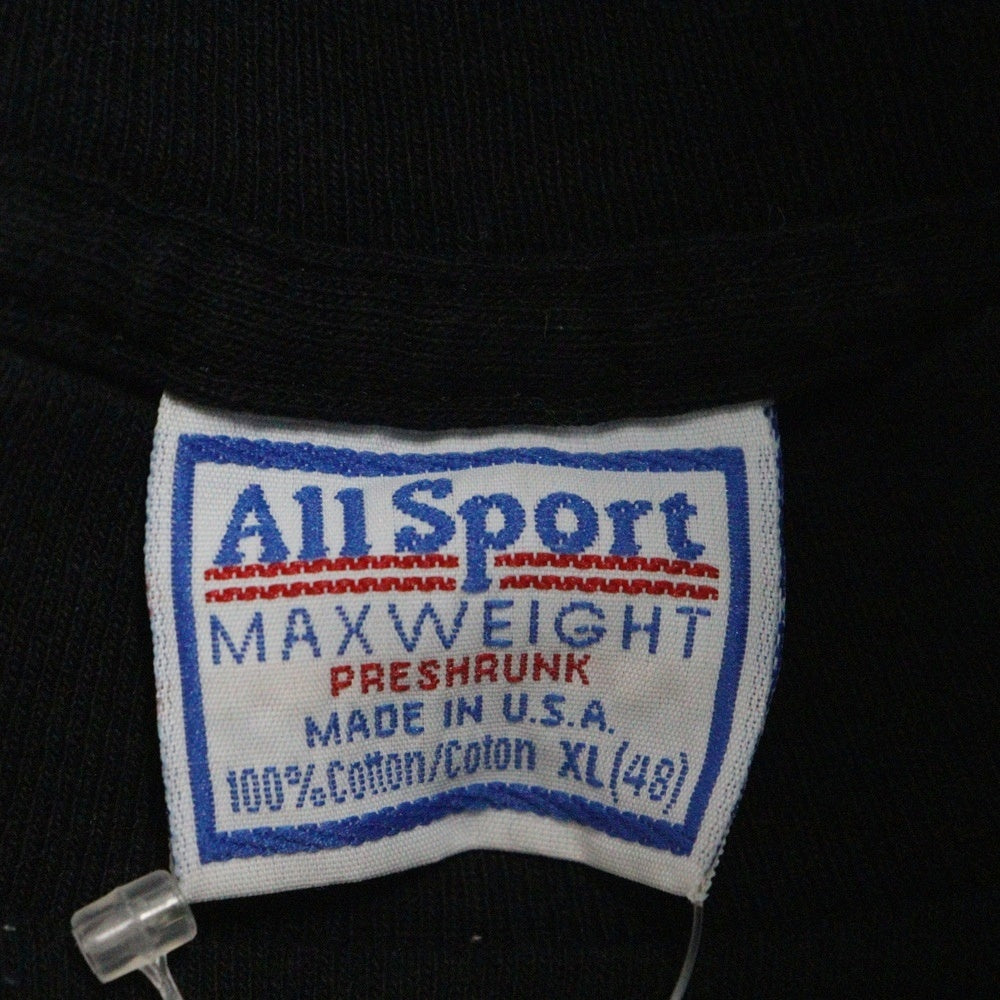 VINTAGE(ヴィンテージ) 90S VINTAGE BEATLES YELLOW SUBMARINE ALLSPORT ヴィンテージ USA製 ビートルズ イエローサブマリン フロントプリント クルーネック 半袖Tシャツ ブラック