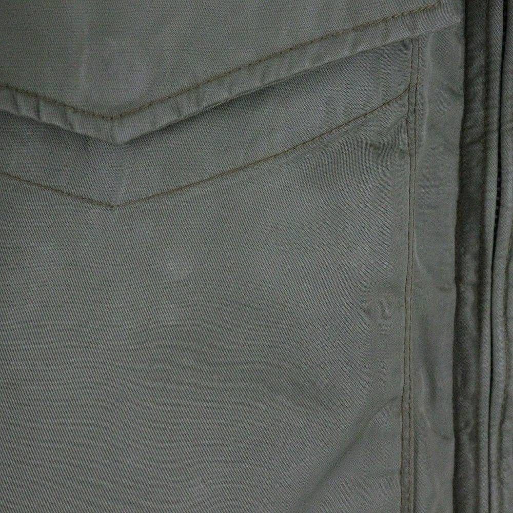 POLO JEANS(ポロ ジーンズ) ナイロン ミリタリー フライトジャケット ブルゾン カーキ PRL-067-PJC096
