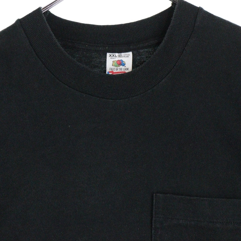 VINTAGE(ヴィンテージ) 90S VINTAGE PICASSO INTERIORS FRUIT OF THE LOOM ヴィンテージ USA製 ピカソ バックアートプリント クルーネック 半袖Tシャツ カットソー ブラック
