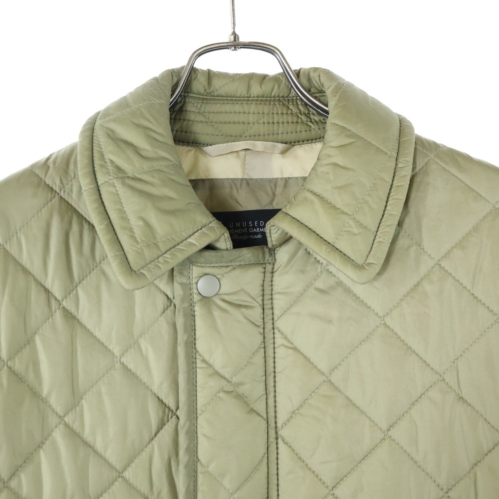 UNUSED(アンユーズド) 22AW QUILTING COAT キルティングミリタリーコート カーキ US2262