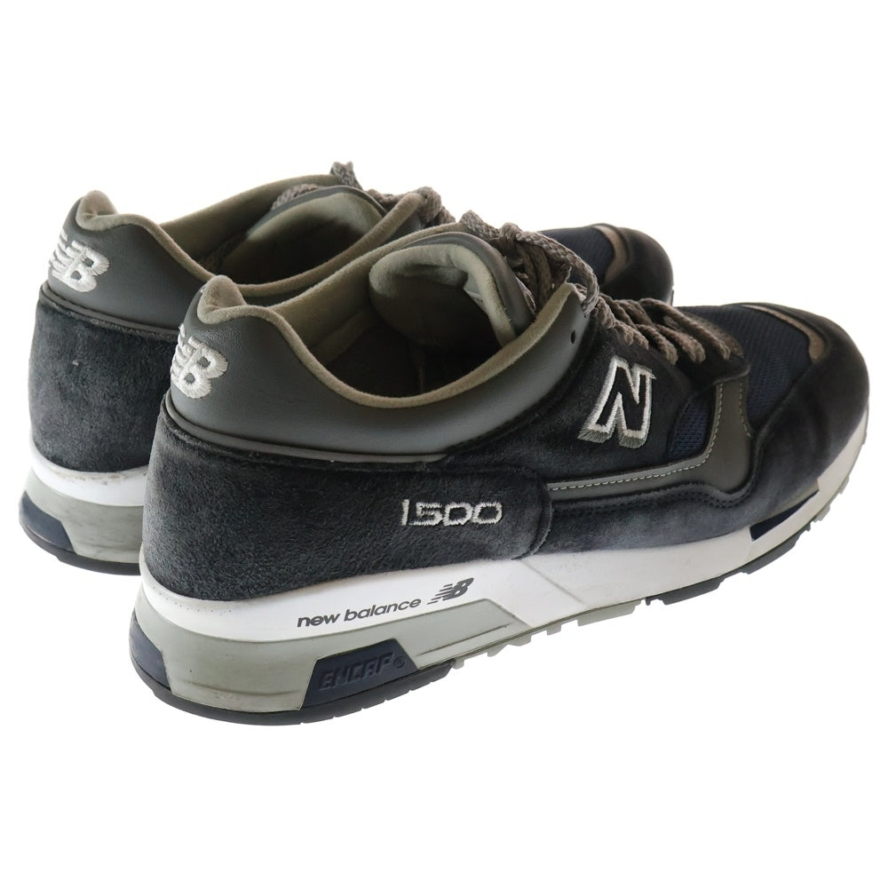 New Balance(ニューバランス) M1500PNV スエード ローカットスニーカー グレー/ブラック US7.5/25.5cm