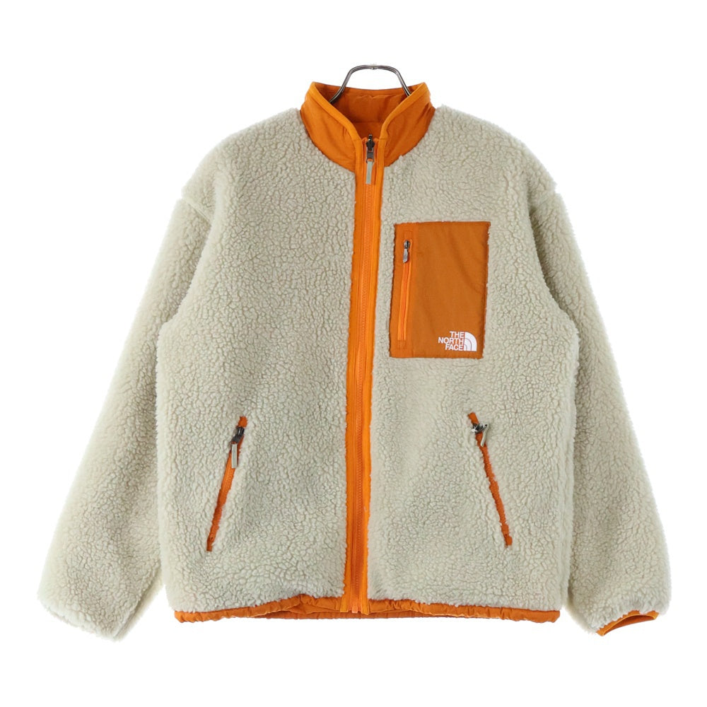 THE NORTH FACE(ザノースフェイス) Reversible Extreme Pile Jacket リバーシブル エクストリームパイルジャケット フリース ベージュ/オレンジ NP72333