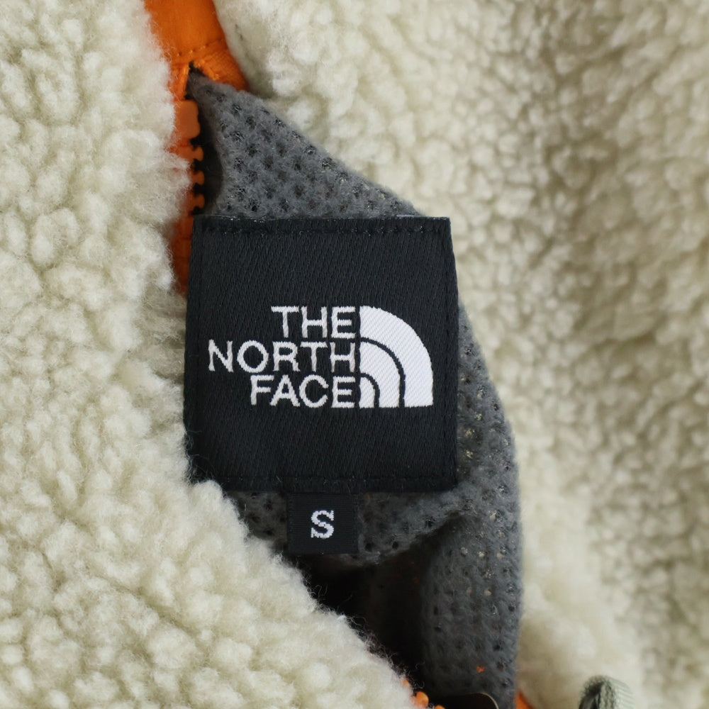 THE NORTH FACE(ザノースフェイス) Reversible Extreme Pile Jacket リバーシブル エクストリームパイルジャケット フリース ベージュ/オレンジ NP72333