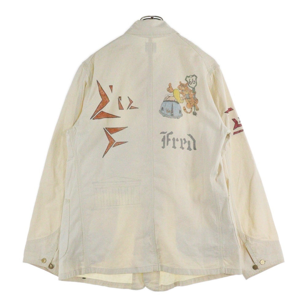 LEE(リー) 60S VINTAGE 44-J PRINCETON UNIVERSITY BEER JACKET プリンストン メモリアルジャケット ヴィンテージ カバーオール ベージュ