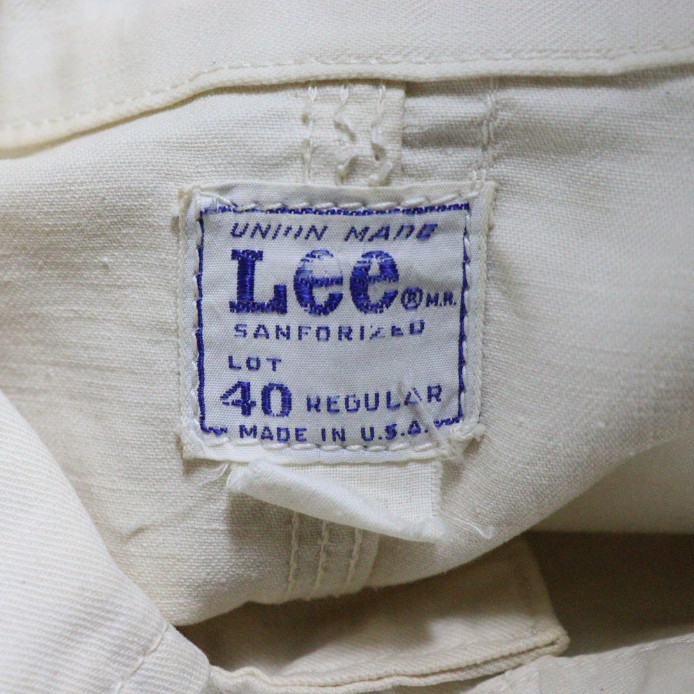 LEE(リー) 60S VINTAGE 44-J PRINCETON UNIVERSITY BEER JACKET プリンストン メモリアルジャケット ヴィンテージ カバーオール ベージュ
