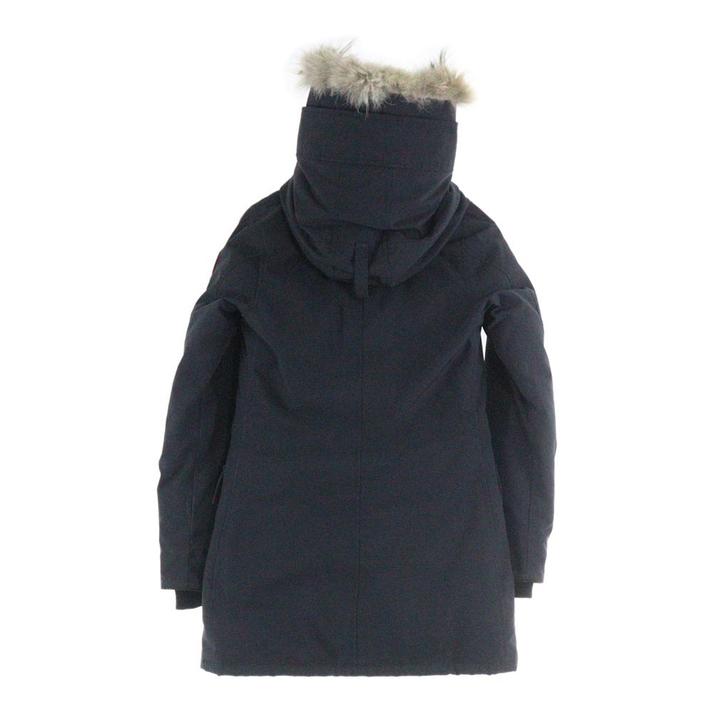 CANADA GOOSE(カナダグース) BRONTE PARKA ブロンテ パーカー フーデッドジップアップファーダウンジャケット ブラック レディース 2603JL
