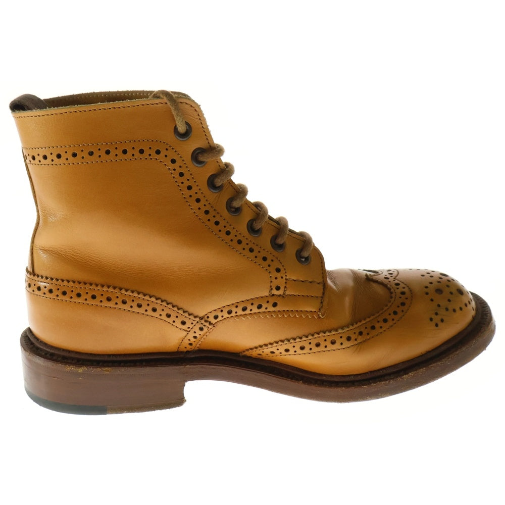 Tricker's(トリッカーズ) レースアップ ウエスタンショートブーツ レディース ブラウン L1780