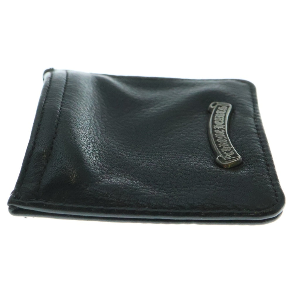 CHROME HEARTS(クロムハーツ) ZPR CHNG PURSE2 チェンジパース #2ダガージップコインケース レザー ブラック