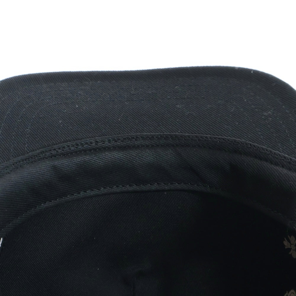 CHROME HEARTS(クロムハーツ) BASEBALL CAP ダガー刺繍 デニム ベースボールキャップ 帽子 ブラック