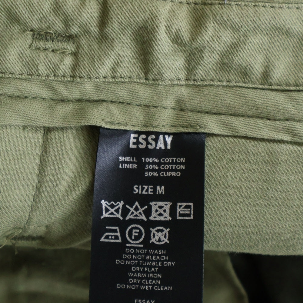 ESSSAY(エッセイ) ESSSAY(エッセイ)20AW P-3 SHIN HAKAMA SLACKS ハカマ スラックス パンツ カーキー ES11P-03