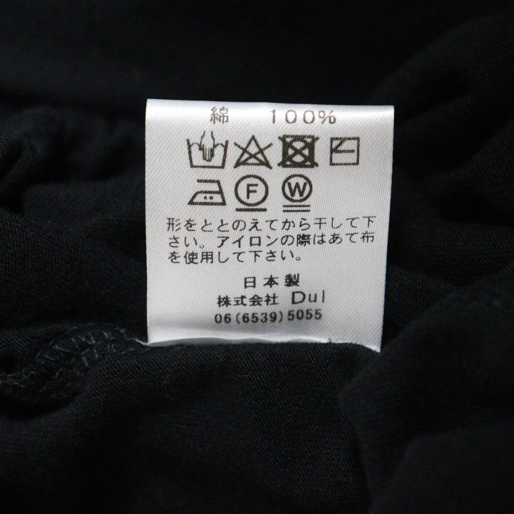 Dulcamara(ドゥルカマラ) ミニポケット バルーンTシャツ 半袖カットソー D119-T800 ブラック