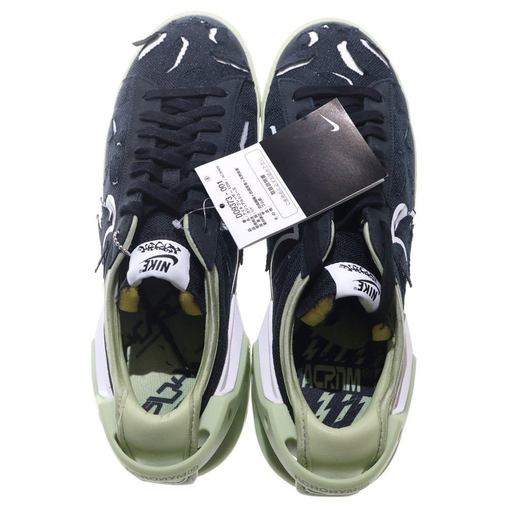 NIKE(ナイキ) ×ACRONYM BLAZER LOW BLACK アクロニウム ブレーザー ローカットスニーカー ブラック US8.5/27.5cm D09373-001