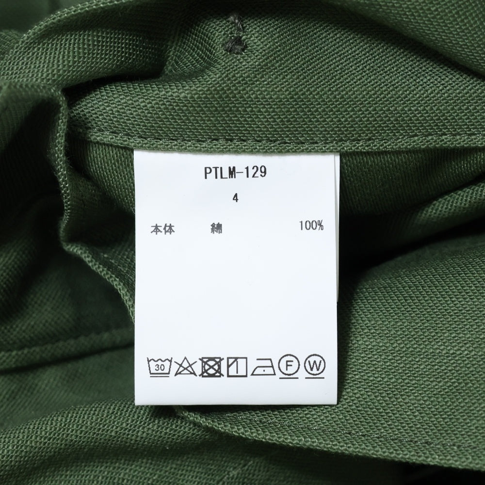 CIOTA(シオタ) バックサテン ベイカーパンツ カーキ PTLM-129