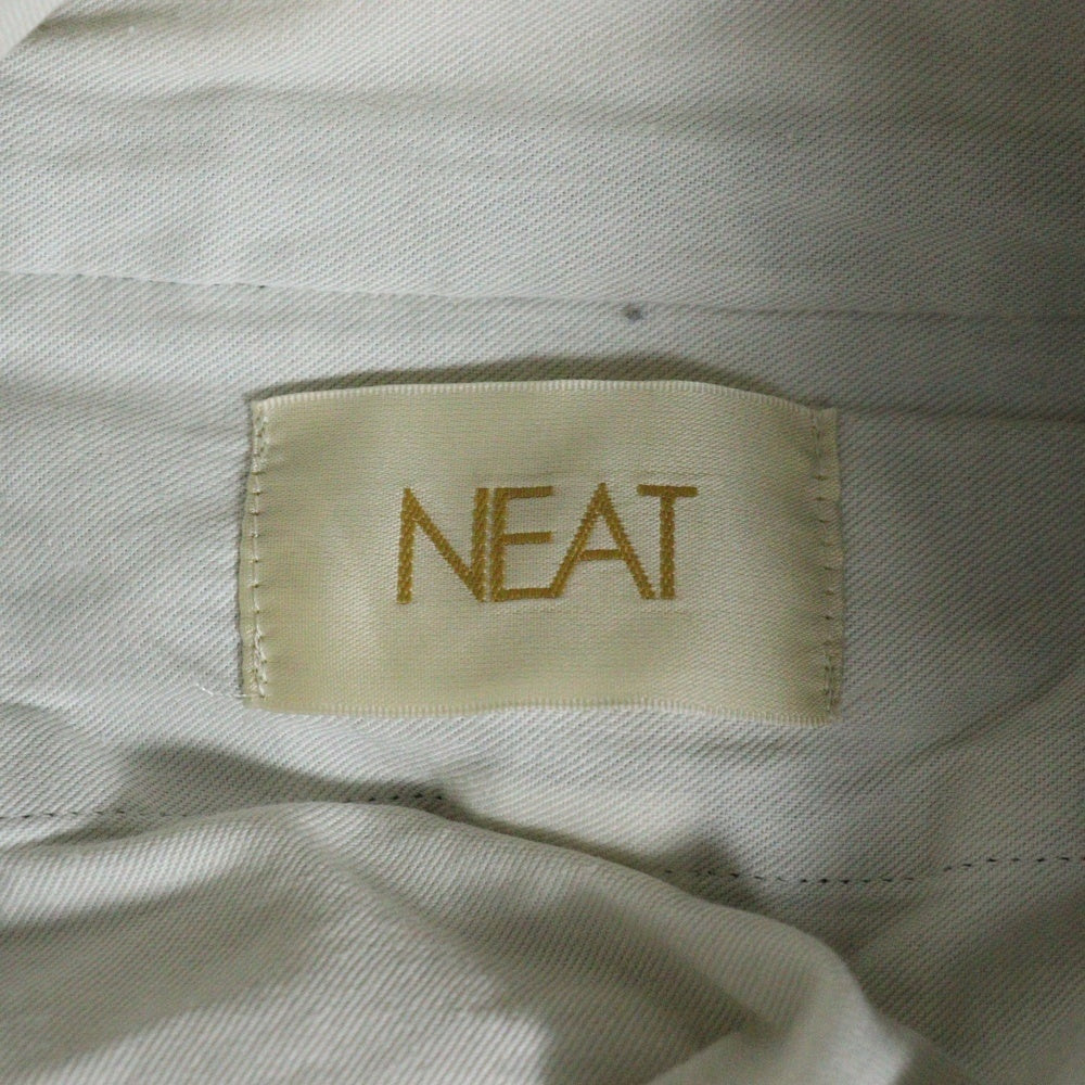 NEAT(ニート) PONTOGLIO CORDUROY NEAT CHINO ポンゴリオコーデュロイ 2タックチノパンツ ブラック 23-02NC