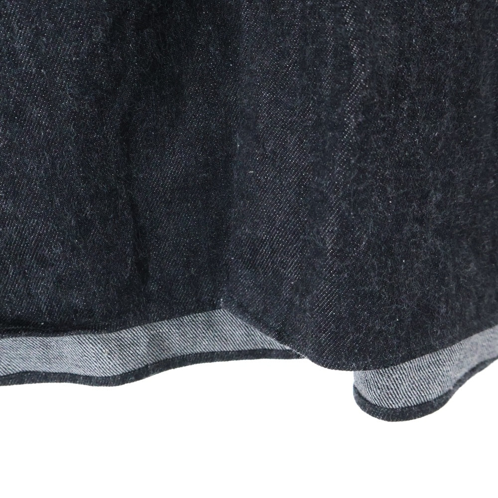 COMOLI(コモリ) 24SS デニムコモリシャツ 長袖ボタンダウンシャツ ブラック Z01-02003