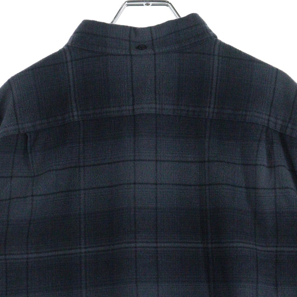 SUPREME(シュプリーム) 23SS Shadow Plaid Flannel Shirt シャドウプレイド 長袖フランネルシャツ ダークグレー