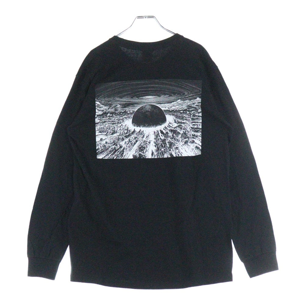 SUPREME(シュプリーム) 17AW×AKIRA Neo-Tokyo L/S Tee アキラ ネオ東京 長袖Tシャツ クルーネックカットソー ブラック