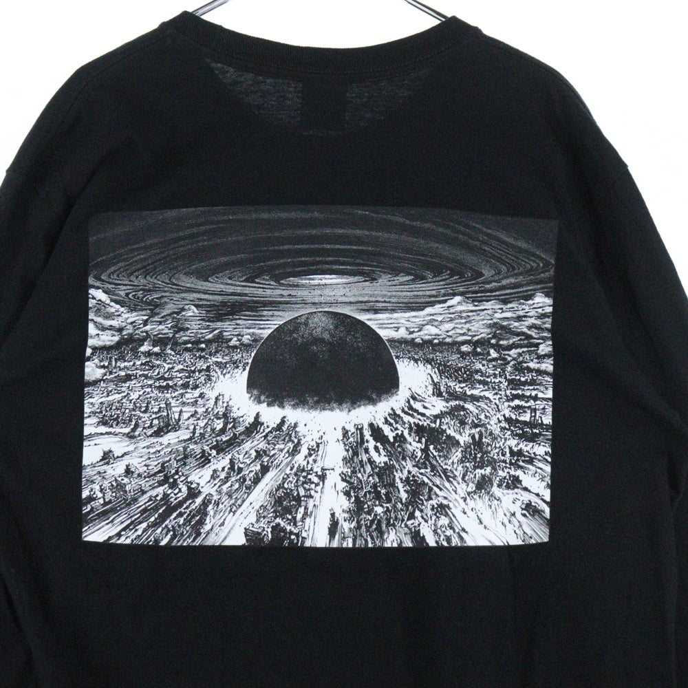 SUPREME(シュプリーム) 17AW×AKIRA Neo-Tokyo L/S Tee アキラ ネオ東京 長袖Tシャツ クルーネックカットソー ブラック