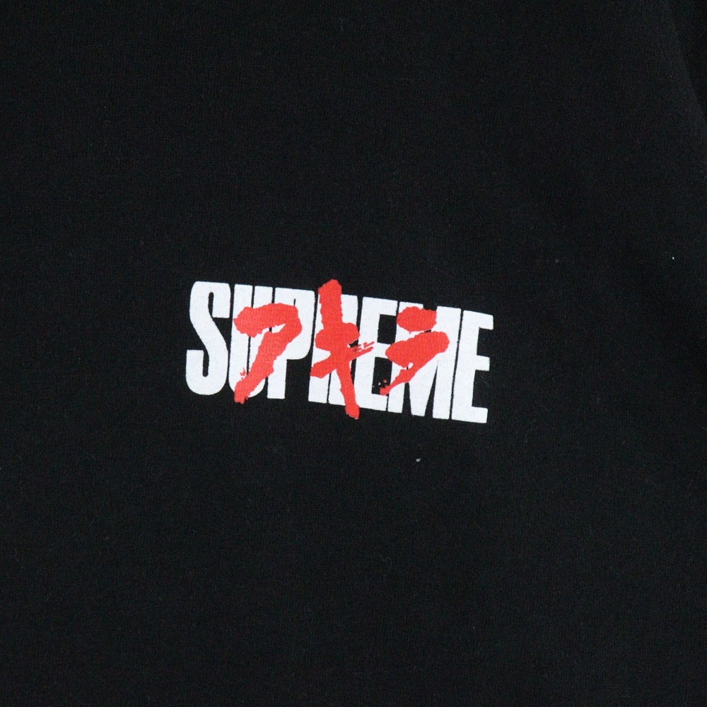 SUPREME(シュプリーム) 17AW×AKIRA Neo-Tokyo L/S Tee アキラ ネオ東京 長袖Tシャツ クルーネックカットソー ブラック