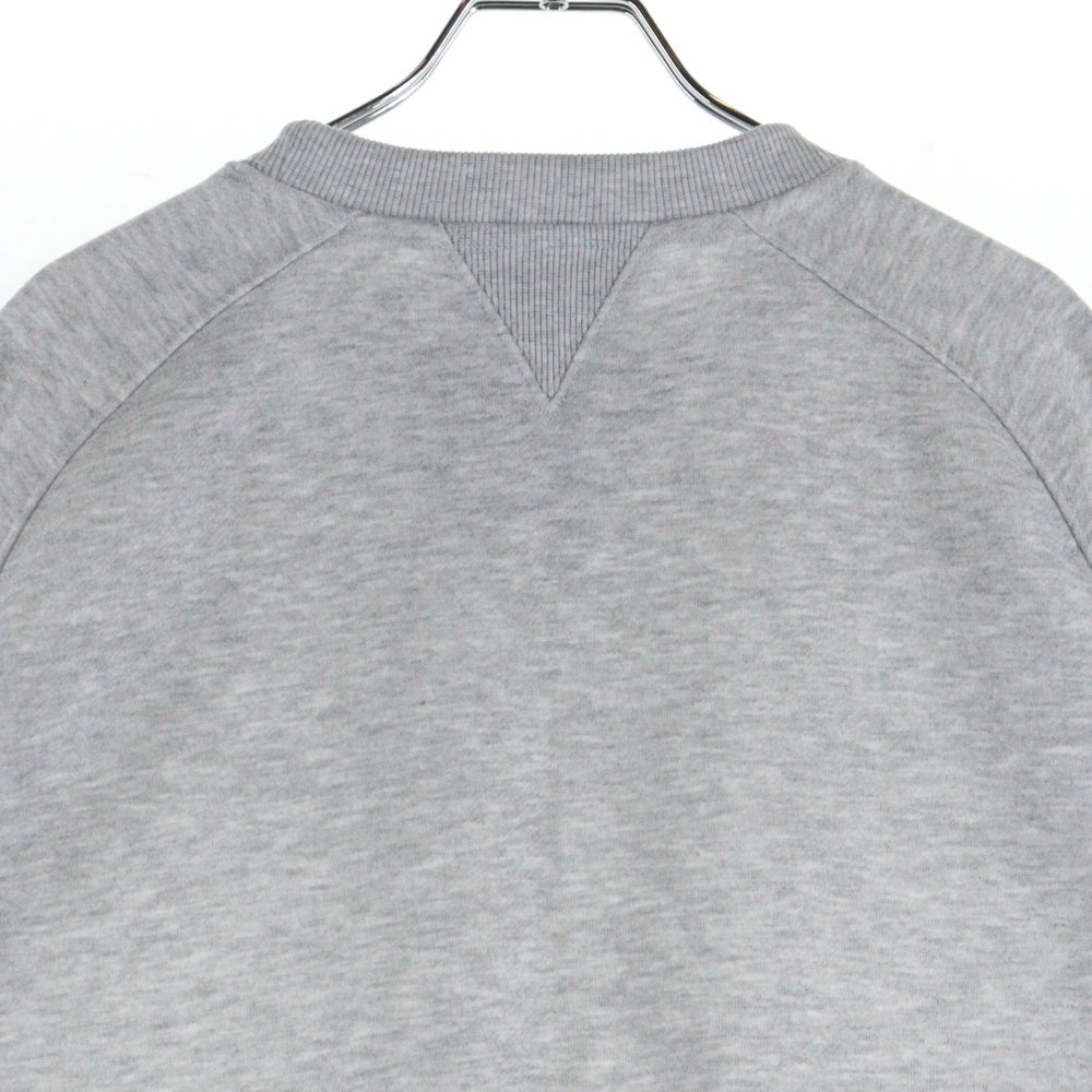 DAIWA PIER39(ダイワ ピアサーティナイン) TECH SWEAT CREW FREEDOM SLEEVE テック クルーネックスウェットトレーナー グレー BE-51024W