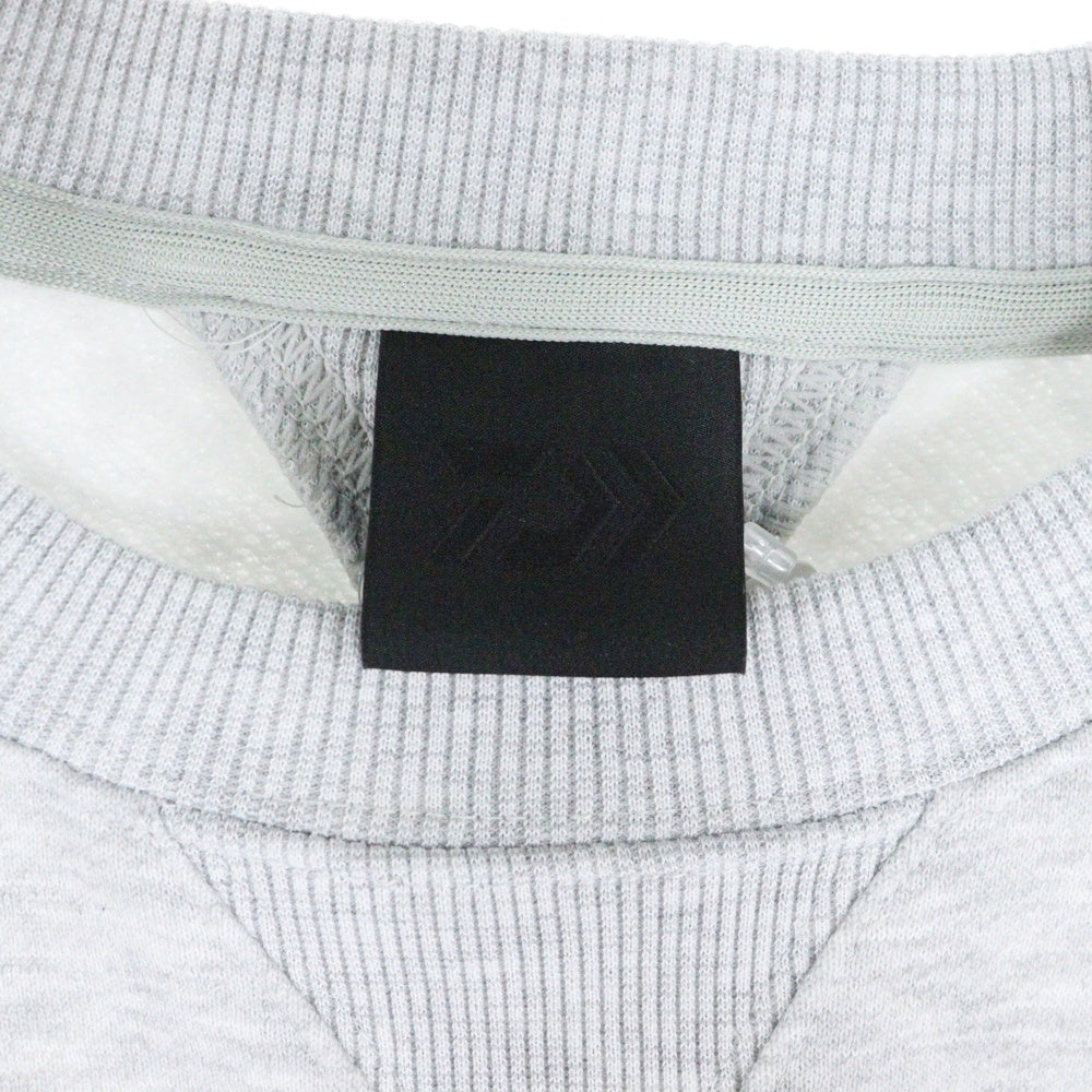 DAIWA PIER39(ダイワ ピアサーティナイン) TECH SWEAT CREW FREEDOM SLEEVE テック クルーネックスウェットトレーナー グレー BE-51024W