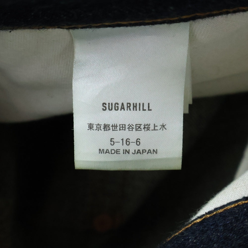 SUGARHILL(シュガーヒル) 23AW CLASSIC DENIM PANTS クラシックデニムパンツ インディゴ CLASS02