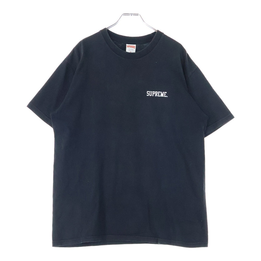 SUPREME(シュプリーム) 17AW ×AKIRA Pill Tee アキラ ピル 胸ロゴ バックプリントTシャツ 半袖クルーネックカットソー ブラック