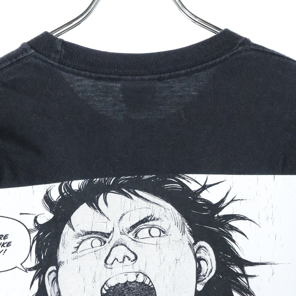 SUPREME(シュプリーム) 17AW ×AKIRA Pill Tee アキラ ピル 胸ロゴ バックプリントTシャツ 半袖クルーネックカットソー ブラック