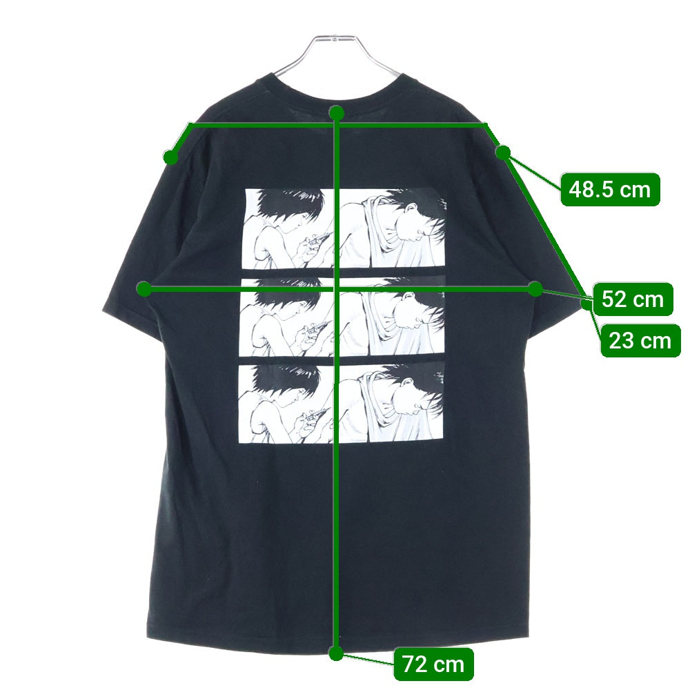 SUPREME(シュプリーム) 17AW×AKIRA Syringe Tee アキラ シリンジ プリントTシャツ 半袖クルーネックカットソー ブラック