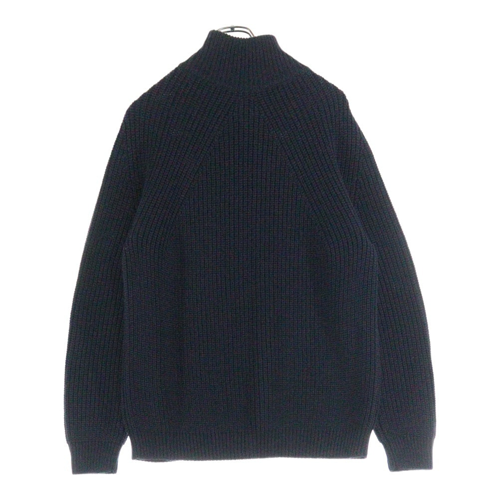 BATONER(バトナ―) 23AW SIGNATURE DRIVERS KNIT シグネチャードライバーズニット ネイビー BN-23FM-033